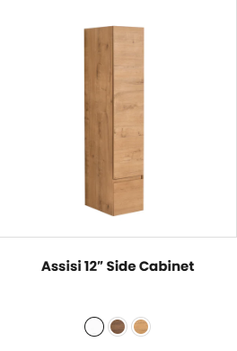 Assisi 12" Side Cabinet
