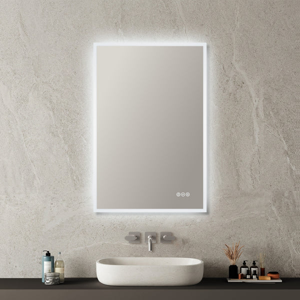 Beta LED Mirror with Frosted Sides LED M2