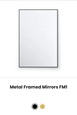 Metal Framed Mirrors FM1