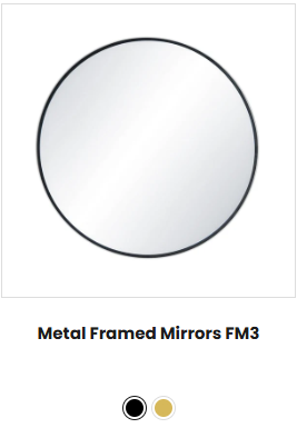 Metal Framed Mirrors FM3