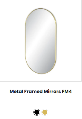 Metal Framed Mirrors FM4
