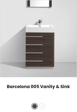 Barcelona 005 Vanity & Sink