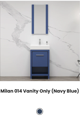 Milan 014 Vanity Only (Navy Blue)