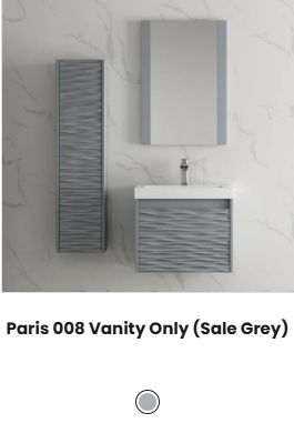 Paris 008 Vanity Only (Sale Grey)