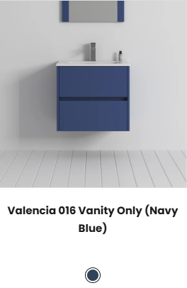 Valencia 016 Vanity Only (Navy Blue)