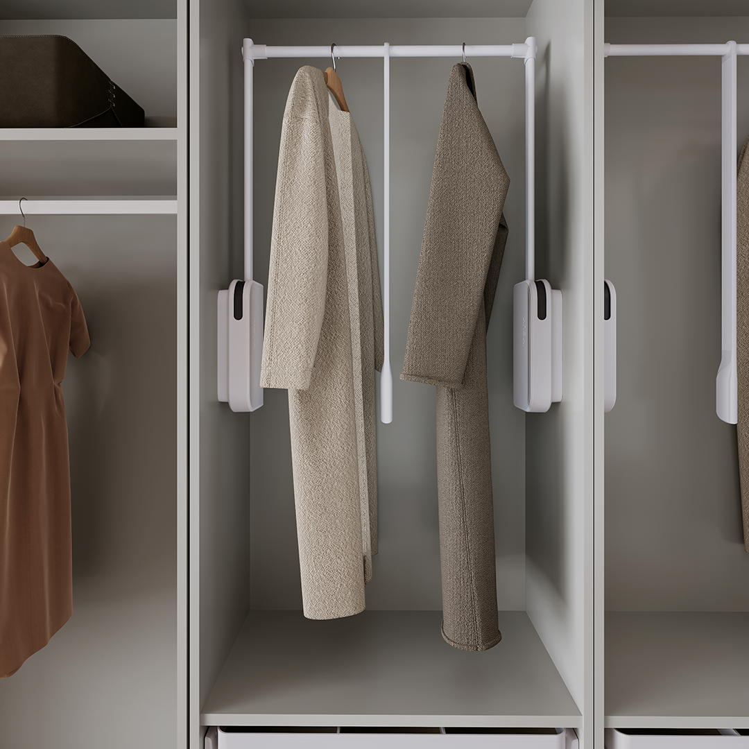 Pull-Down Wardrobe Rod