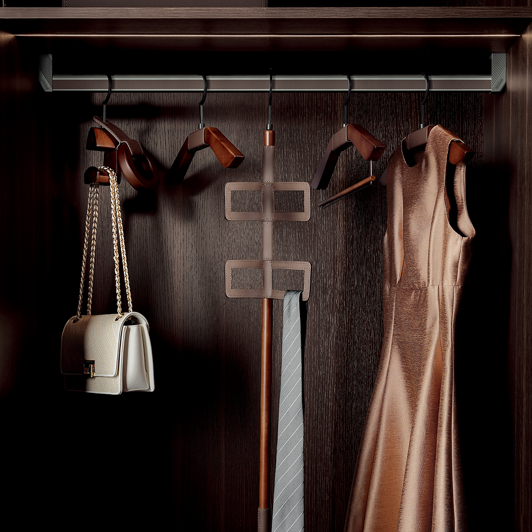 Multi-Hook Closet Rod