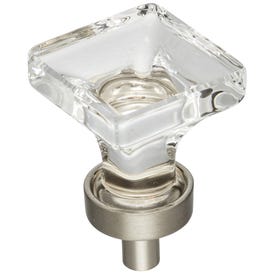 Harlow Square Glass Cabinet Knob