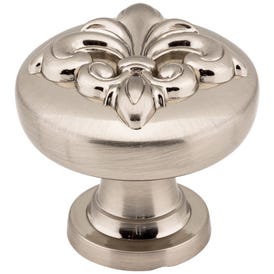 1-3/8" Diameter Fleur-de-lis Lafayette Cabinet Knob