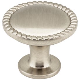 1-1/4" Diameter Round Rope Detailed Lindos Cabinet Knob