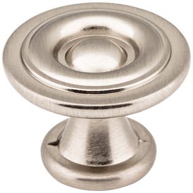 1-3/16" Diameter Button Syracuse Cabinet Knob