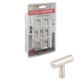1-9/16" Overall Length Naples Retail Packaged Cabinet "T" Knob