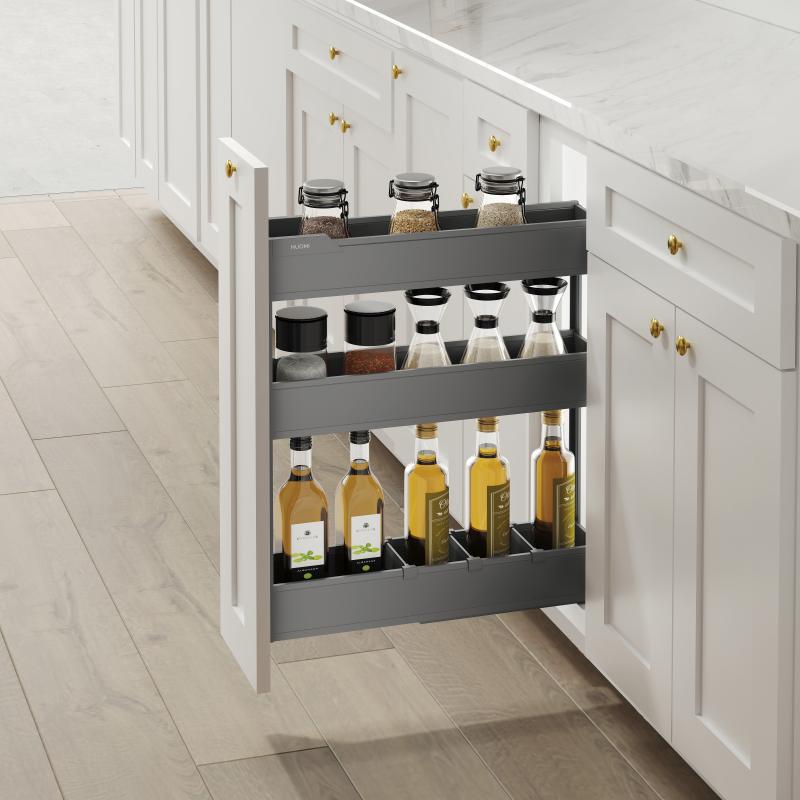 Three-Tier Base Pull-Out