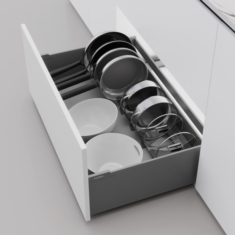 Pot & Lid Drawer Organizer