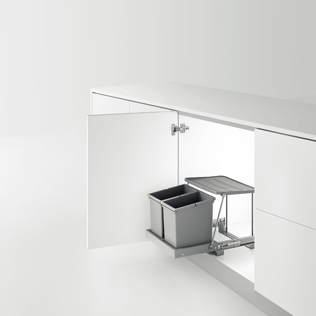 Swing-Out Trash Bin
