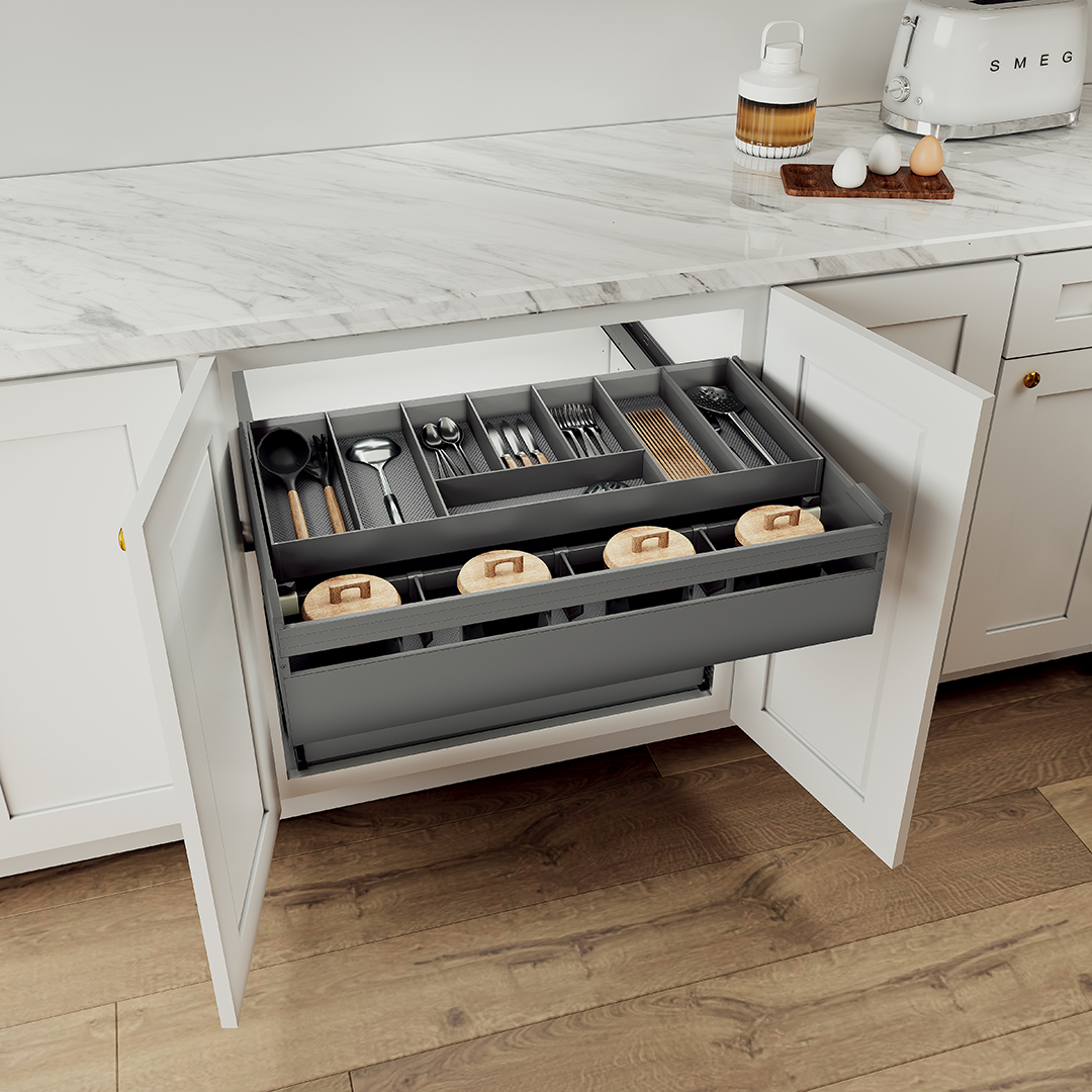 Dish & Spice Pull-Out Organizer