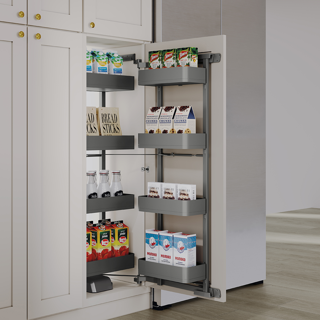 Tall Tandem Pantry System