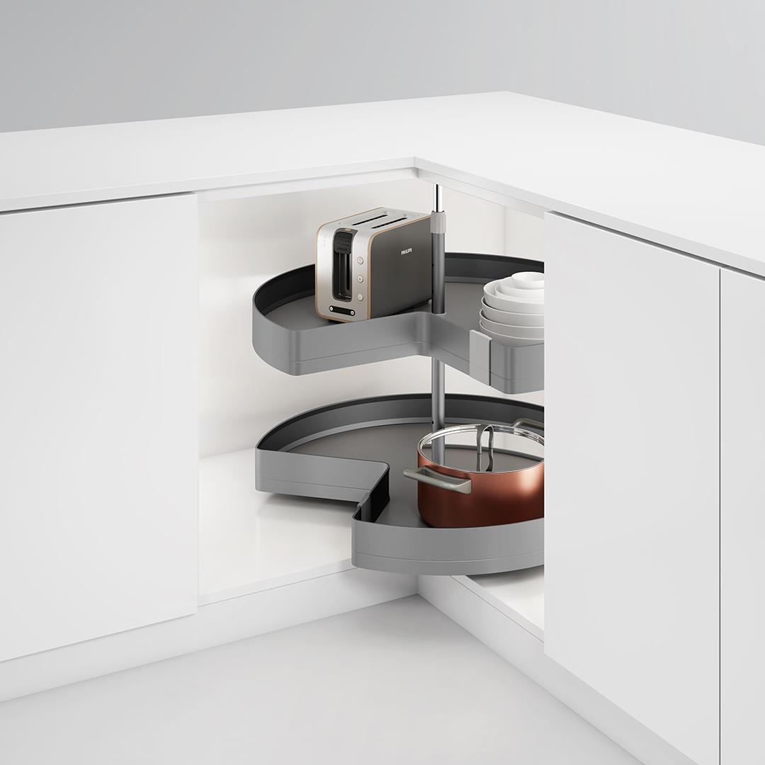 Corner Lazy Susan Pull-Out