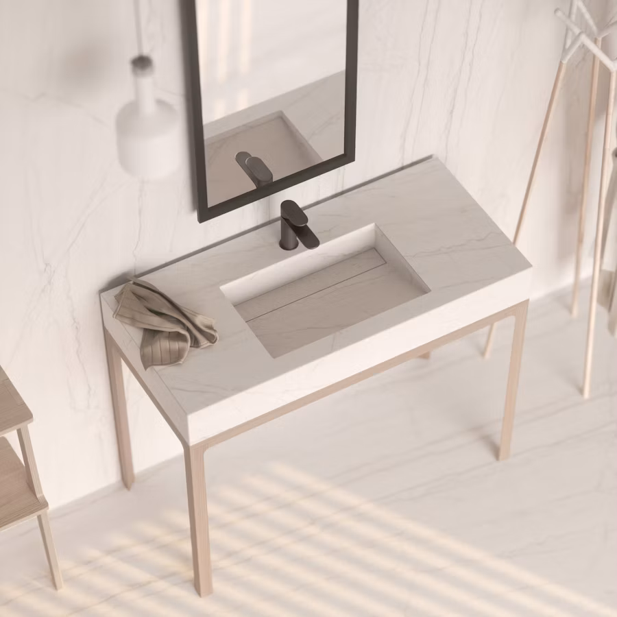 Simplicity custom vanity top
