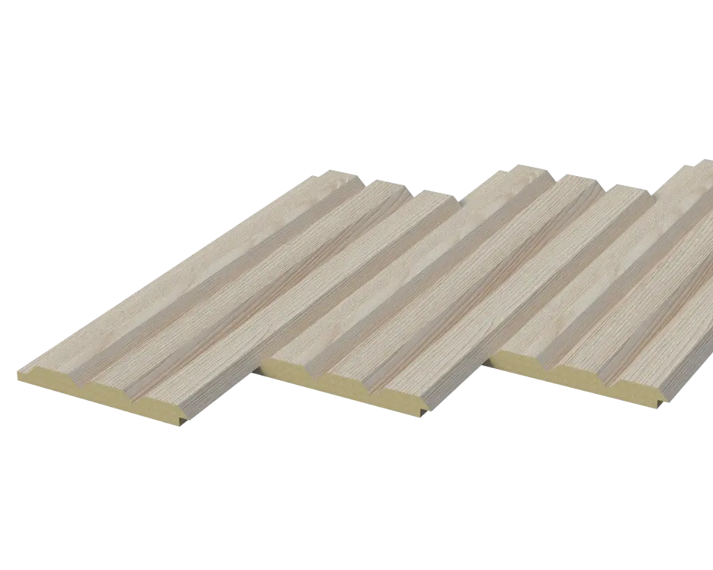 WP07 — 3D04 Sand Oak WP wall panel